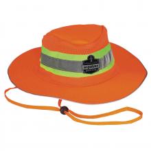 Ergodyne 23258 - 8935 L/XL Orange Hi-Vis Ranger Sun Hat