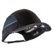 Ergodyne 23370 - 8960 Short Brim Black Bump Cap Hat LED Lighting