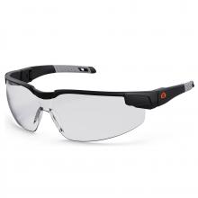 Ergodyne 50066 - DELLENGER-AFAS Matte Black Frame Clear Lens Safety Glasses - AFAS Adjustable