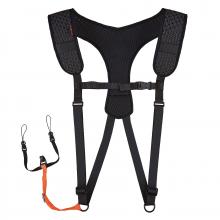 Ergodyne 19253 - 3142 XL Black Barcode Scanner Harness + Lanyard