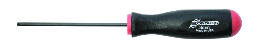 BONDHUS 3M X 3.3&#34; BALLPOINT SCREWDRIVER<span class=' ItemWarning' style='display:block;'>Item is usually in stock, but we&#39;ll be in touch if there&#39;s a problem<br /></span>