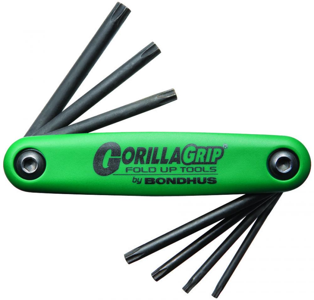 BONDHUS 7PC (TR7-TR25) TAMPER RESISTANT FOLDUP<span class=' ItemWarning' style='display:block;'>Item is usually in stock, but we&#39;ll be in touch if there&#39;s a problem<br /></span>