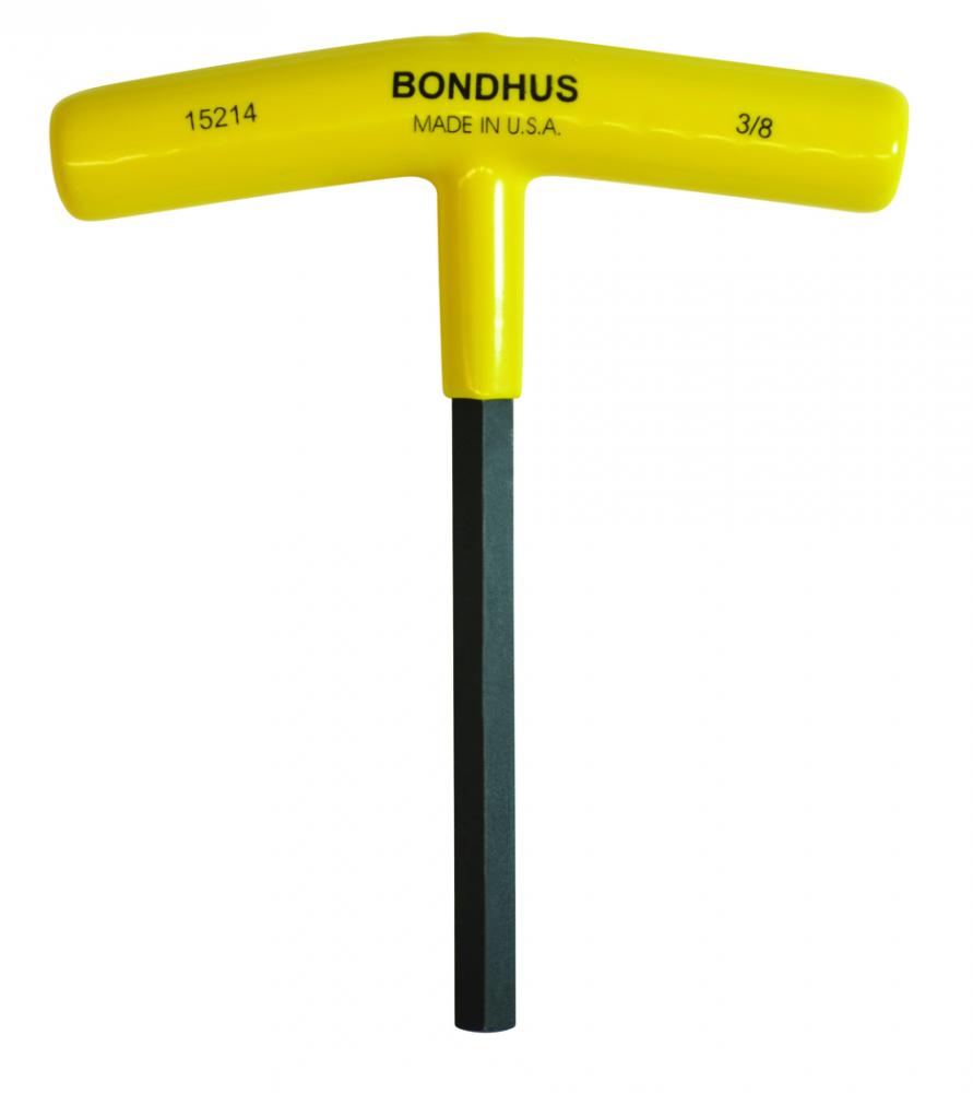 BONDHUS 3/8 X 6&#34; HEX T-HANDLE<span class=' ItemWarning' style='display:block;'>Item is usually in stock, but we&#39;ll be in touch if there&#39;s a problem<br /></span>