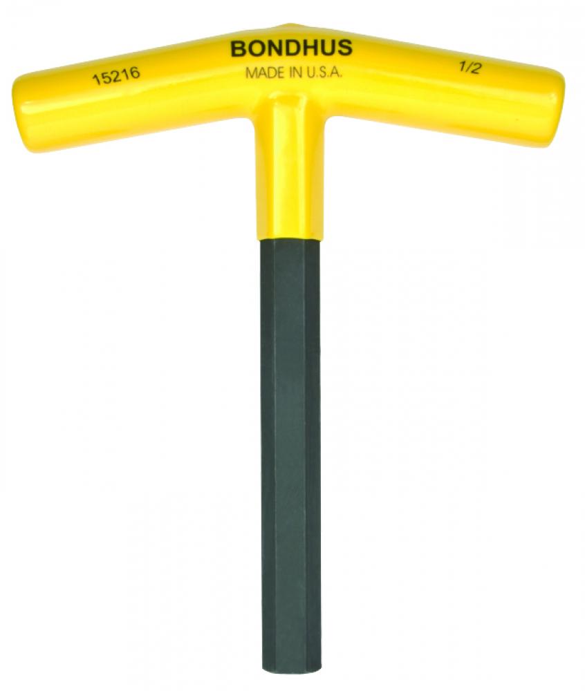 BONDHUS 1/2 X 6&#34; HEX T-HANDLE<span class=' ItemWarning' style='display:block;'>Item is usually in stock, but we&#39;ll be in touch if there&#39;s a problem<br /></span>