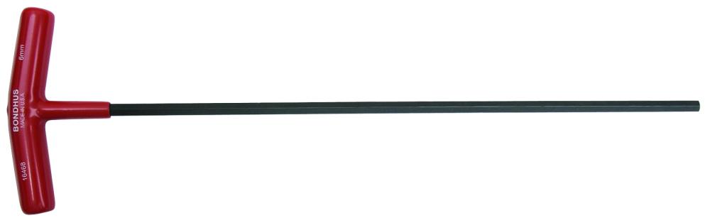 BONDHUS 6MM X 14&#34; HEX T-HANDLE<span class=' ItemWarning' style='display:block;'>Item is usually in stock, but we&#39;ll be in touch if there&#39;s a problem<br /></span>