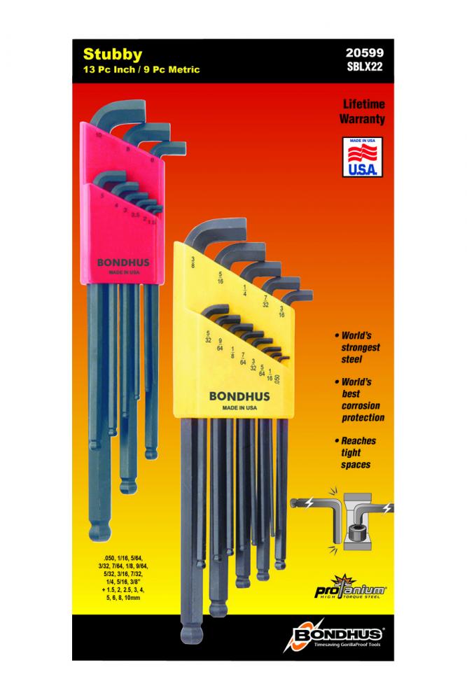 BONDHUS STUBBY DOUBLE PACK - 16537 & 16599<span class=' ItemWarning' style='display:block;'>Item is usually in stock, but we&#39;ll be in touch if there&#39;s a problem<br /></span>