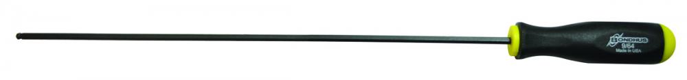 BONDHUS 7/32 X 10.3&#34; BALLPOINT SCREWDRIVER<span class=' ItemWarning' style='display:block;'>Item is usually in stock, but we&#39;ll be in touch if there&#39;s a problem<br /></span>