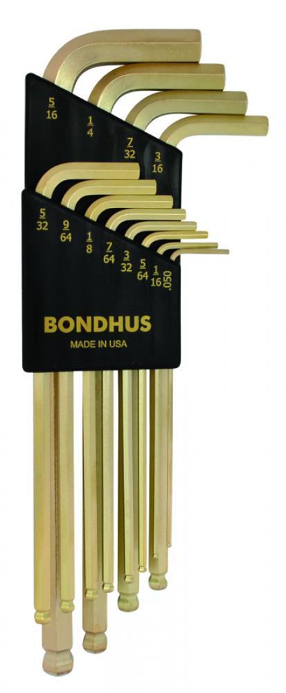 BONDHUS 12PC (.050 - 5/16) GOLDGUARD™ BPT KEY SET<span class=' ItemWarning' style='display:block;'>Item is usually in stock, but we&#39;ll be in touch if there&#39;s a problem<br /></span>