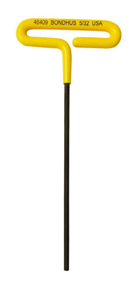 BONDHUS 5/32 X 6&#34; CUSHION GRIP LOOPED HEX T-HANDLE<span class=' ItemWarning' style='display:block;'>Item is usually in stock, but we&#39;ll be in touch if there&#39;s a problem<br /></span>