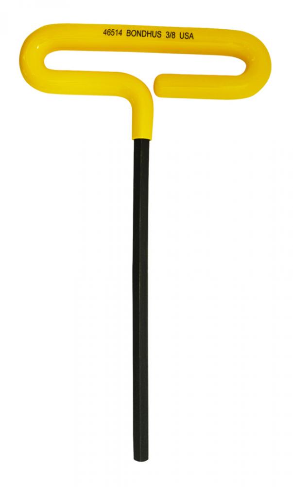 BONDHUS 3/8 X 9&#34; CUSHION GRIP LOOPED HEX T-HANDLE<span class=' ItemWarning' style='display:block;'>Item is usually in stock, but we&#39;ll be in touch if there&#39;s a problem<br /></span>