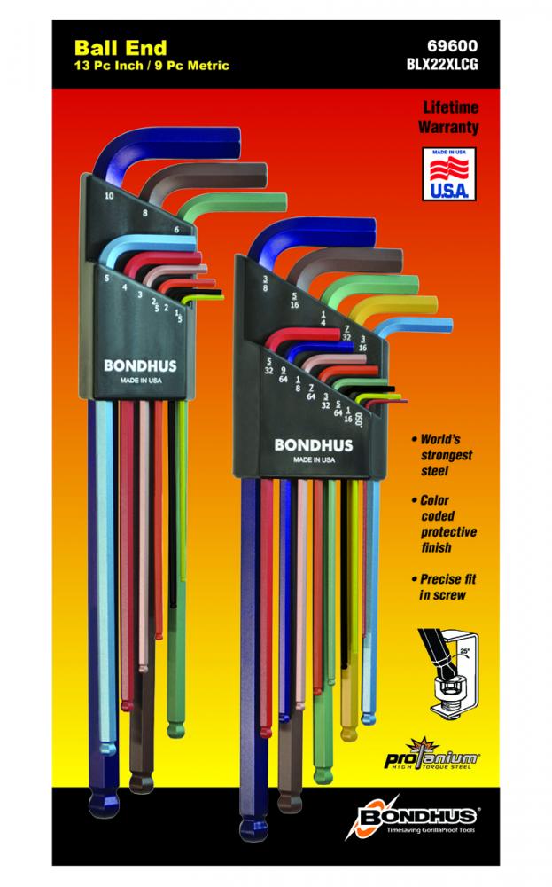 BONDHUS 22PC DOUBLE PACK - 69637 &  69699<span class=' ItemWarning' style='display:block;'>Item is usually in stock, but we&#39;ll be in touch if there&#39;s a problem<br /></span>