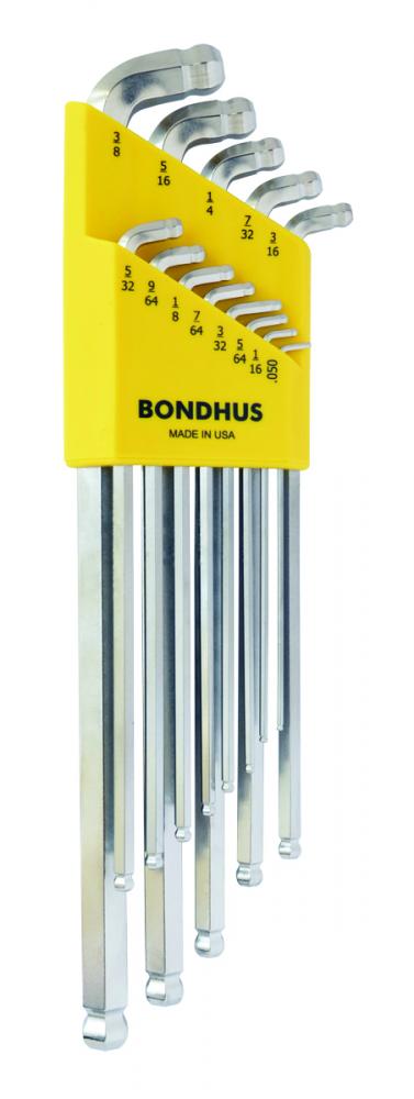 BONDHUS 13PC XL BRITEGUARD™ STUBBY SET .050- 3/8&#34;<span class=' ItemWarning' style='display:block;'>Item is usually in stock, but we&#39;ll be in touch if there&#39;s a problem<br /></span>