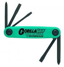 Bondhus 12547-BON - BONDHUS 5PC PH #1, #2, SLOT 1/8, 3/16, 1/4" FOLDUP