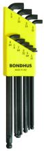 Bondhus 16538-BON - BONDHUS 10PC (1/16 - 1/4) STUBBY BPT SET