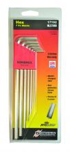 Bondhus 17192-BON - BONDHUS 7PC (1.5-6MM) BRITEGUARD XL HEX L-WRENCH SET