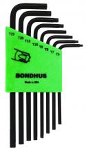 Bondhus 31832-BON - BONDHUS 8PC (T6 - 25) LONG ARM L-WRENCH SET