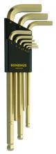 Bondhus 38099-BON - BONDHUS 9PC (1.5-10M) GOLDGUARD™ BPT KEY SET