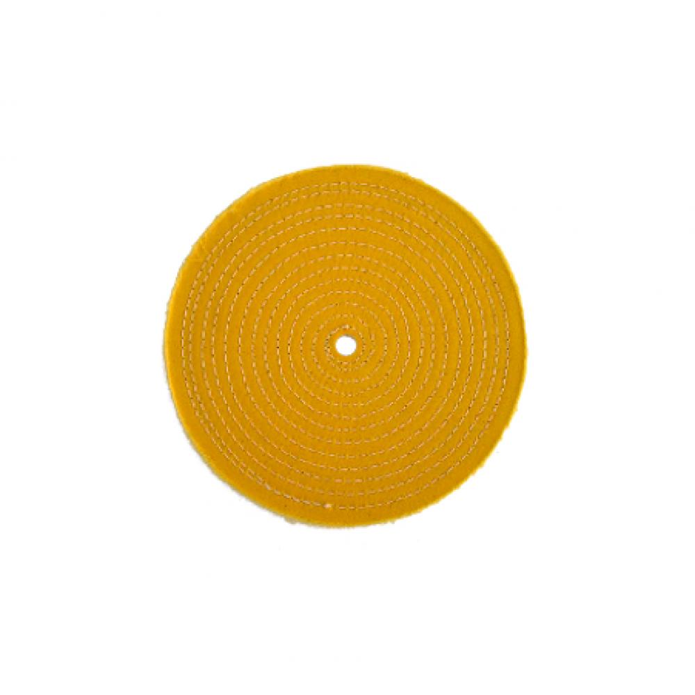 YELLOW SEWN BUFFING WHEELS<span class=' ItemWarning' style='display:block;'>Item is usually in stock, but we&#39;ll be in touch if there&#39;s a problem<br /></span>