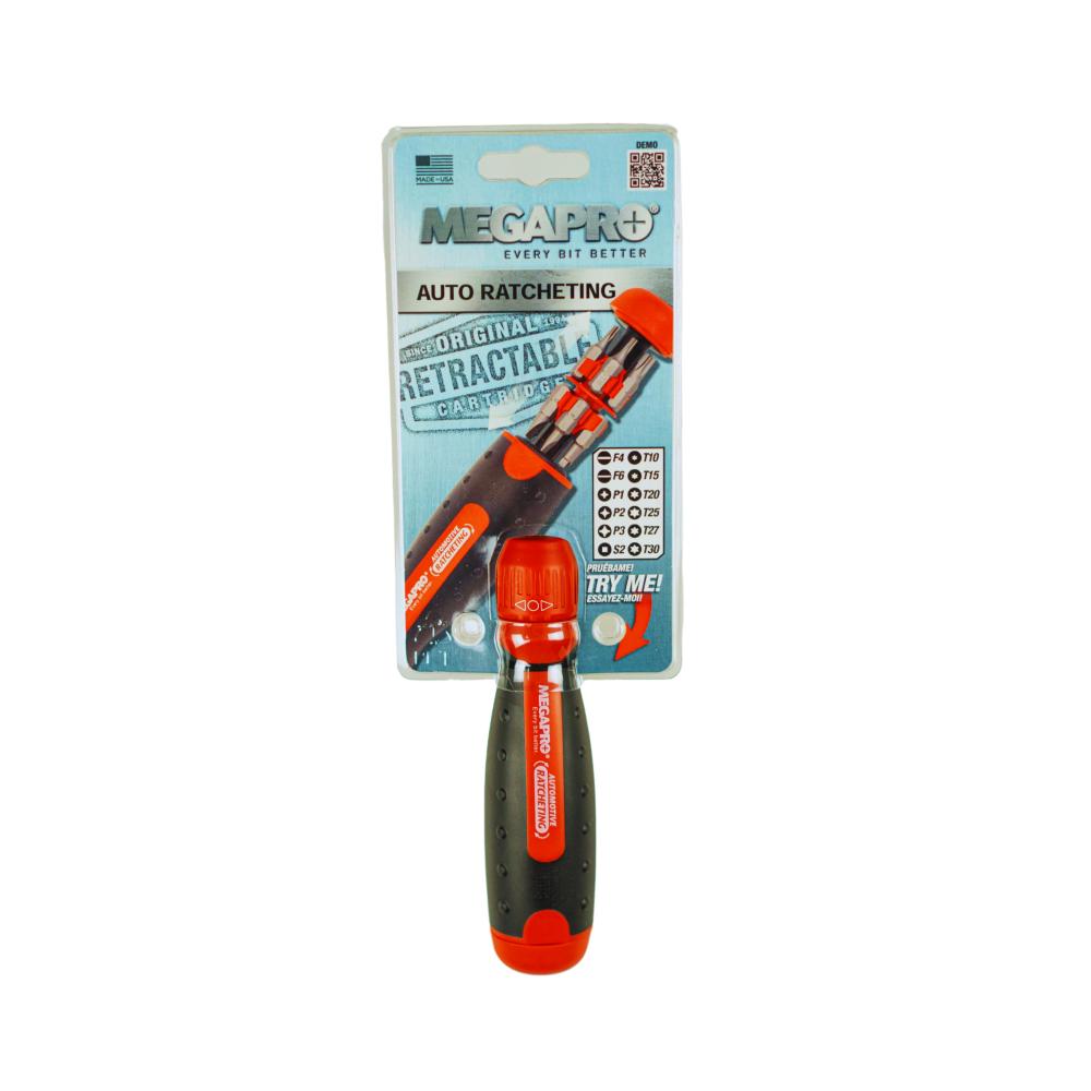 13-in-1 Automotive Ratcheting Screwdriver - Carded<span class=' ItemWarning' style='display:block;'>Item is usually in stock, but we&#39;ll be in touch if there&#39;s a problem<br /></span>
