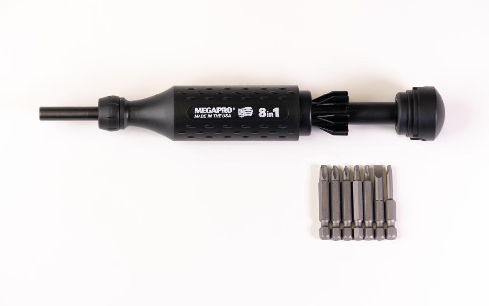 8-in-1 Original Screwdriver - Black - Carded<span class=' ItemWarning' style='display:block;'>Item is usually in stock, but we&#39;ll be in touch if there&#39;s a problem<br /></span>