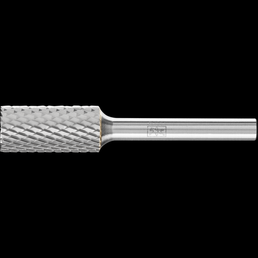 PFERD Carbide Bur SB-4 Cylindrical End Cut Diamond Cut 7/16&#34; x 1&#34; x 1/4&#34; Shank<span class=' ItemWarning' style='display:block;'>Item is usually in stock, but we&#39;ll be in touch if there&#39;s a problem<br /></span>