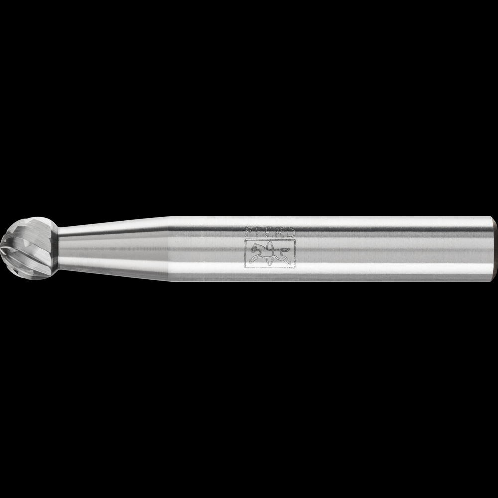 PFERD Carbide Bur SD-1 Ball Shape Double Cut 1/4&#34; x 3/16&#34; x 1/4&#34; Shank<span class=' ItemWarning' style='display:block;'>Item is usually in stock, but we&#39;ll be in touch if there&#39;s a problem<br /></span>