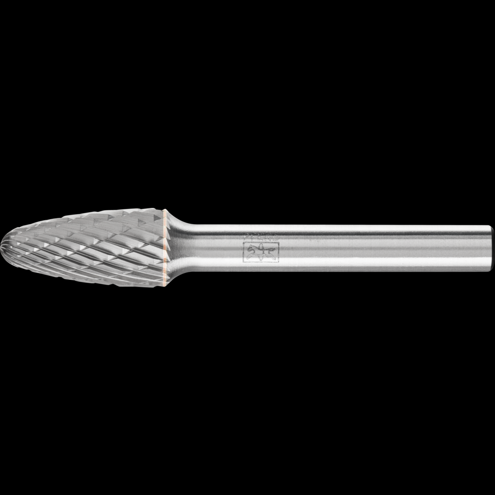 PFERD Carbide Bur SF-3 Tree Shape Double Cut 3/8&#34; x 3/4&#34; x 1/4&#34; Shank<span class=' ItemWarning' style='display:block;'>Item is usually in stock, but we&#39;ll be in touch if there&#39;s a problem<br /></span>