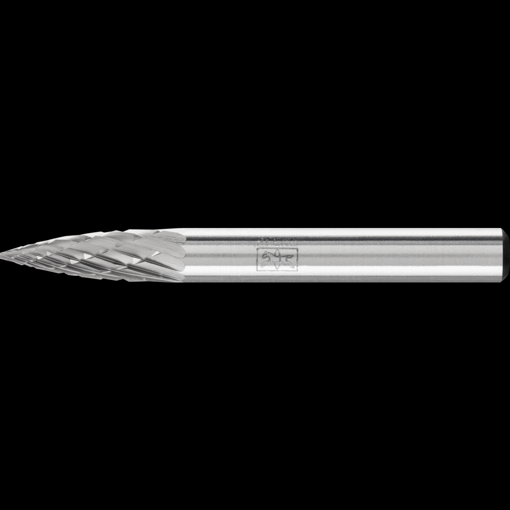 PFERD Carbide Bur SG-1 Pointed Tree Shape Double Cut 1/4&#34; x 5/8&#34; x 1/4&#34; Shank<span class=' ItemWarning' style='display:block;'>Item is usually in stock, but we&#39;ll be in touch if there&#39;s a problem<br /></span>