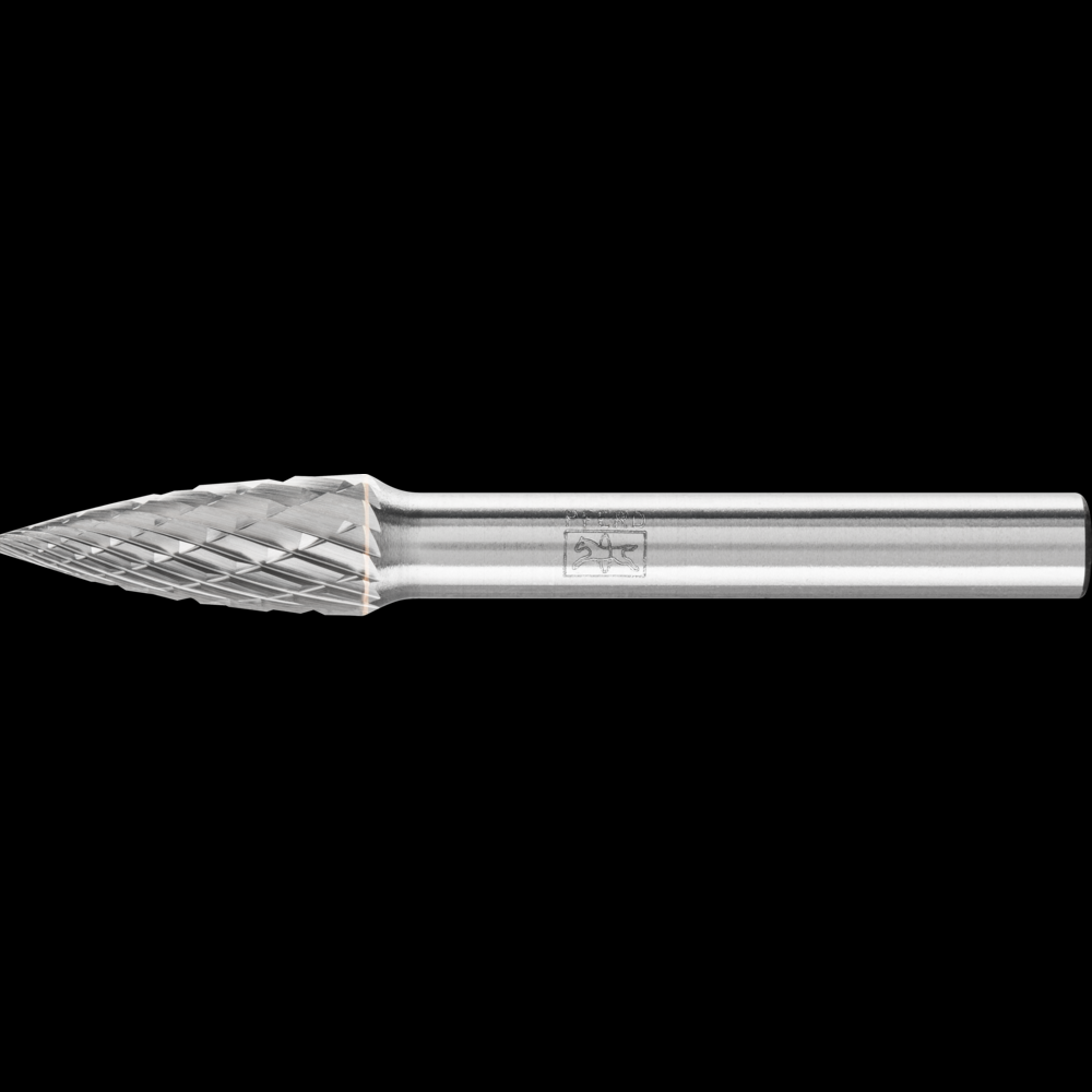 PFERD Carbide Bur SG-2 Pointed Tree Shape Double Cut 5/16&#34; x 3/4&#34; x 1/4&#34; Shank<span class=' ItemWarning' style='display:block;'>Item is usually in stock, but we&#39;ll be in touch if there&#39;s a problem<br /></span>