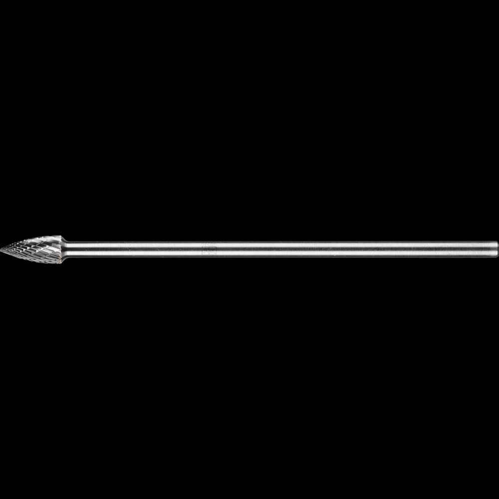 PFERD Carbide Bur SG-3L6 Pointed Tree Shape Double Cut 3/8&#34; x 3/4&#34; x 1/4&#34; Shank<span class=' ItemWarning' style='display:block;'>Item is usually in stock, but we&#39;ll be in touch if there&#39;s a problem<br /></span>