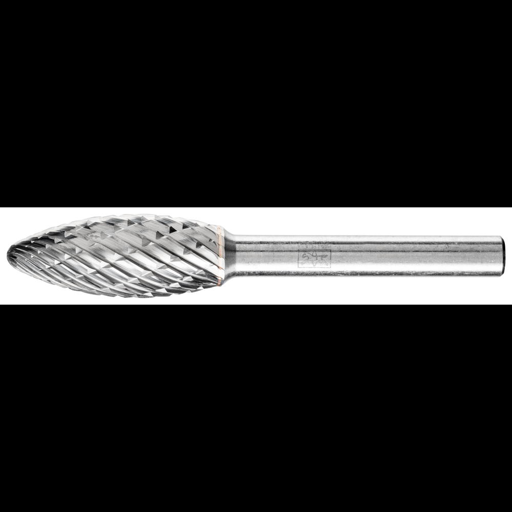 PFERD Carbide Bur SH-5 Flame Shape OMNI Double Cut 1/2&#34; x 5/4&#34; x 1/4&#34; Shank<span class=' ItemWarning' style='display:block;'>Item is usually in stock, but we&#39;ll be in touch if there&#39;s a problem<br /></span>