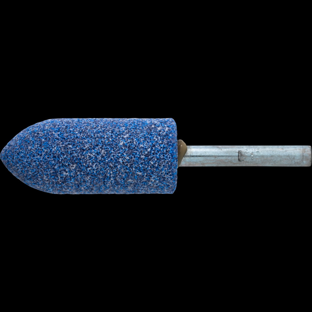 PFERD Vitrified Mounted Point, TOUGH, 7/8&#34; x 2, 46 Grit, A11, Ceramic Oxide,1/4&#34; Shank<span class=' ItemWarning' style='display:block;'>Item is usually in stock, but we&#39;ll be in touch if there&#39;s a problem<br /></span>