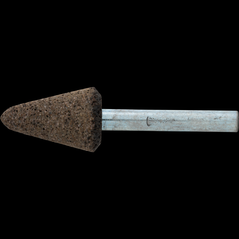 PFERD Resin Mounted Point, INOX EDGE, 3/4&#34; x 1-1/8, 30 Grit, A5, AO, 1/4&#34; Shank<span class=' ItemWarning' style='display:block;'>Item is usually in stock, but we&#39;ll be in touch if there&#39;s a problem<br /></span>