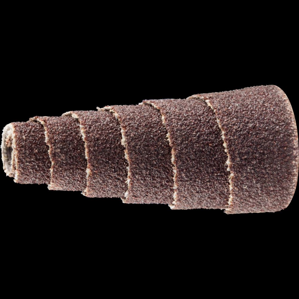 PFERD Cartridge Roll, 1/2&#34; x 1, 1/8&#34; arbor, Tapered shape, 120 Grit, Aluminum oxide<span class=' ItemWarning' style='display:block;'>Item is usually in stock, but we&#39;ll be in touch if there&#39;s a problem<br /></span>