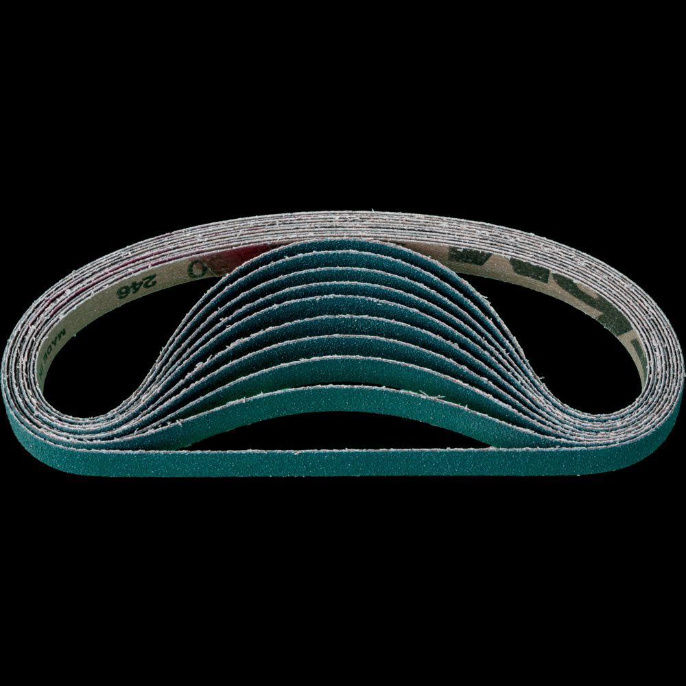 PFERD Abrasive File Belt, 18&#34; x 1/2, 80 Grit, Zirconia<span class=' ItemWarning' style='display:block;'>Item is usually in stock, but we&#39;ll be in touch if there&#39;s a problem<br /></span>