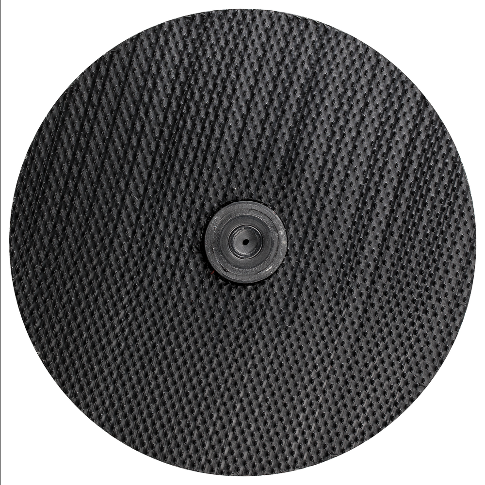 PFERD POLIVLIES® Hook & Loop Disc Holder, 5&#34;, 5/8-11 Thread with Centering Pin<span class=' ItemWarning' style='display:block;'>Item is usually in stock, but we&#39;ll be in touch if there&#39;s a problem<br /></span>
