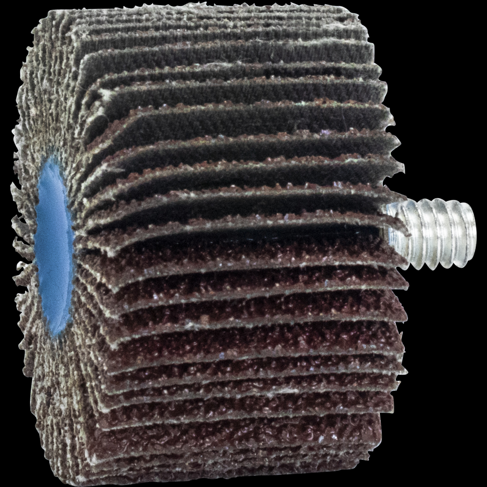 PFERD Quick Change Flap Wheel, 1-1/2&#34; x 1, 40 Grit, 1/4-20 Thread, Aluminum oxide<span class=' ItemWarning' style='display:block;'>Item is usually in stock, but we&#39;ll be in touch if there&#39;s a problem<br /></span>