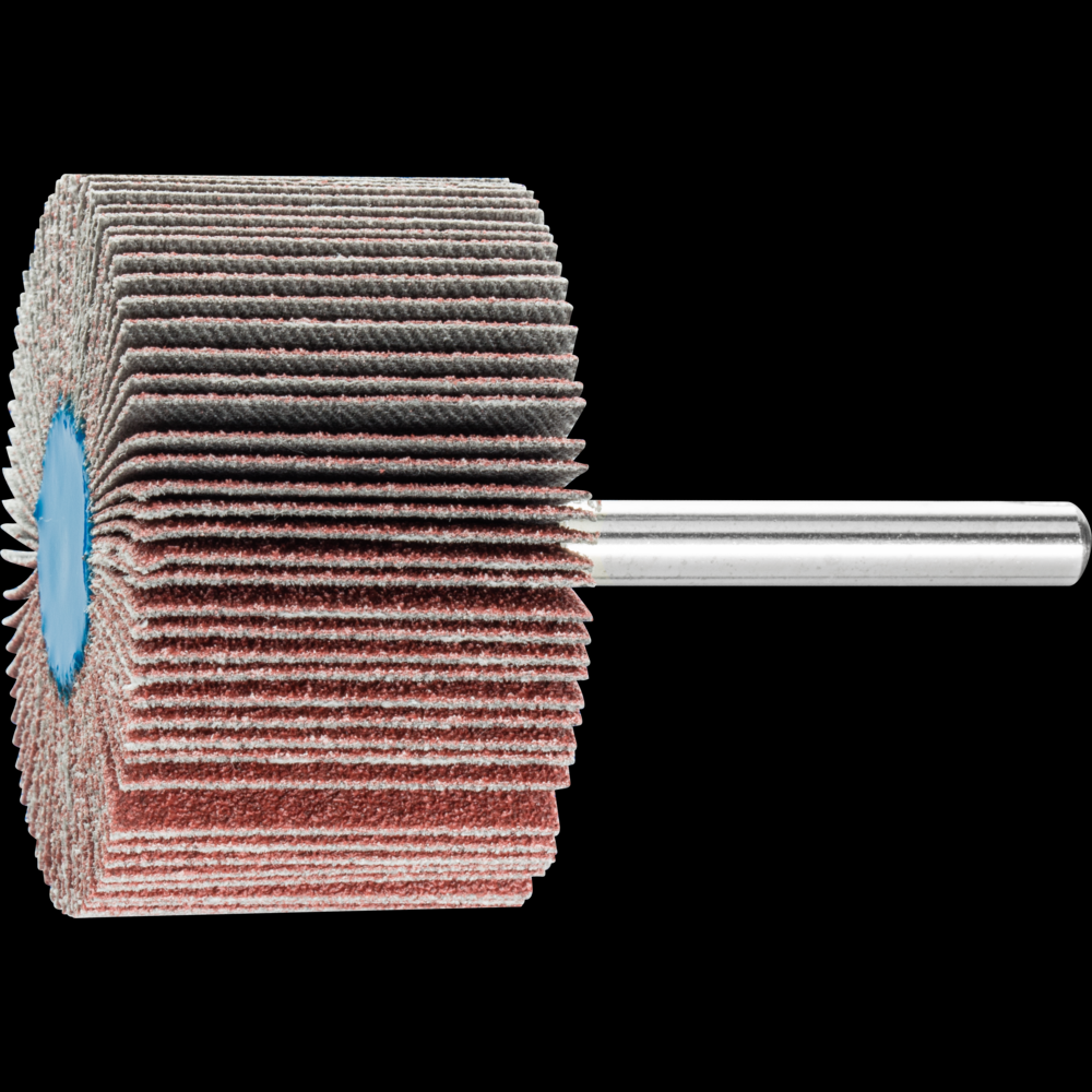 PFERD Mounted Flap Wheel, 2&#34; x 1, 80 Grit, 1/4&#34; Shank, Aluminum oxide<span class=' ItemWarning' style='display:block;'>Item is usually in stock, but we&#39;ll be in touch if there&#39;s a problem<br /></span>
