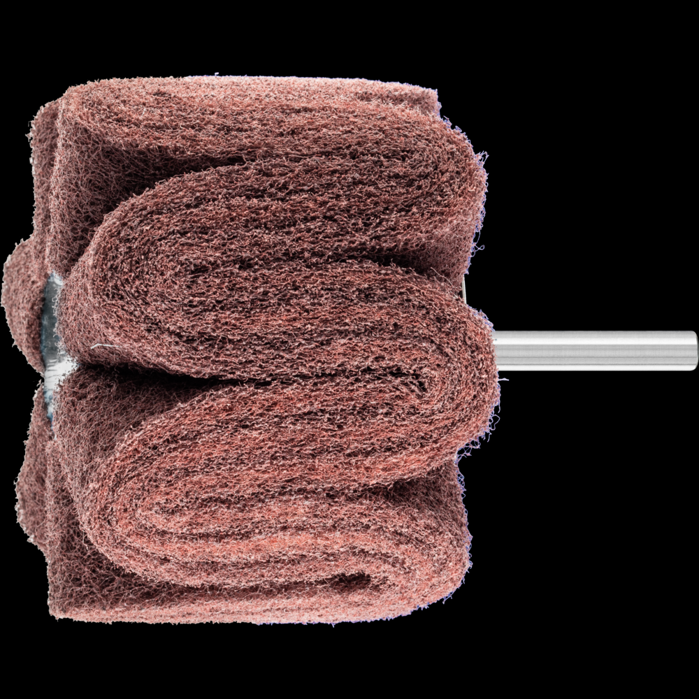 PFERD POLINOX® Mounted Flap Wheel,3&#34; x 2, 280 Grit,Corrugated,1/4&#34;Shank,Aluminum Oxide<span class=' ItemWarning' style='display:block;'>Item is usually in stock, but we&#39;ll be in touch if there&#39;s a problem<br /></span>