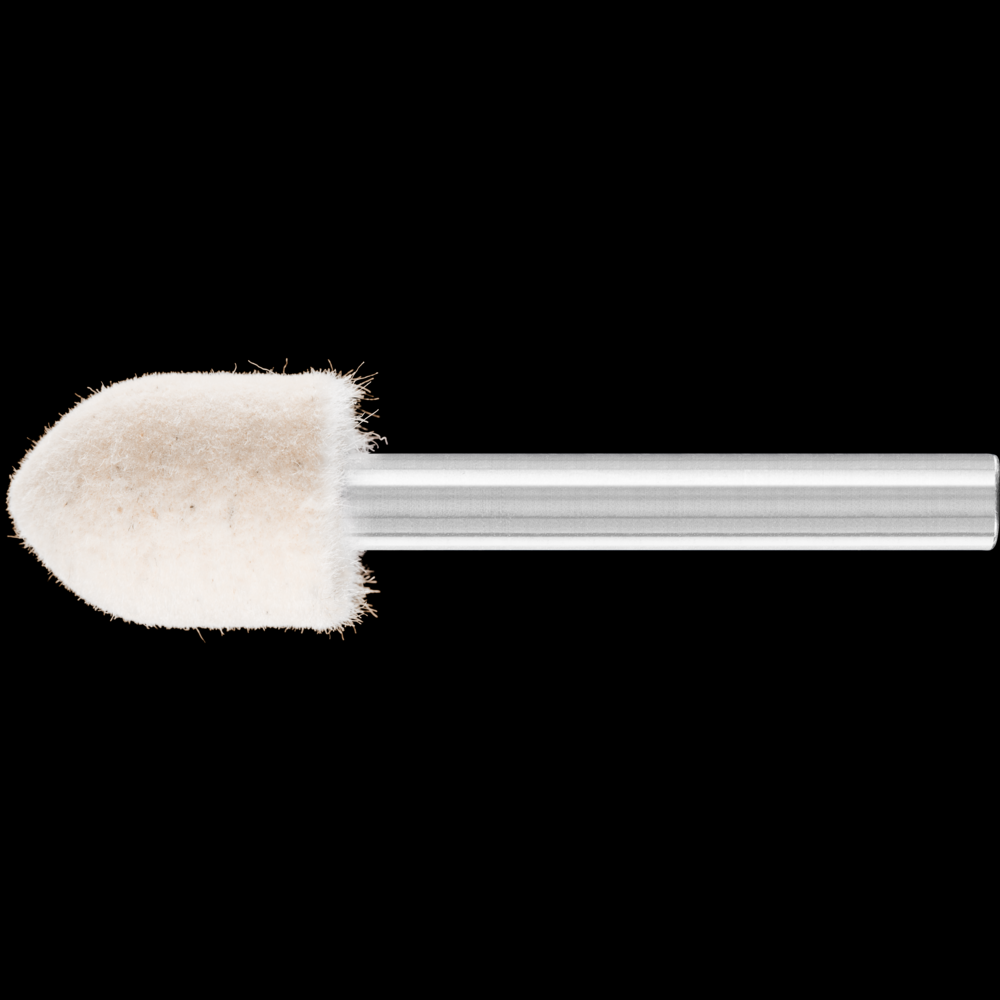 PFERD Felt Point, 9/16&#34; x 3/4, Conical Pointed End Shape, Medium Grade, 1/4&#34; Shank<span class=' ItemWarning' style='display:block;'>Item is usually in stock, but we&#39;ll be in touch if there&#39;s a problem<br /></span>