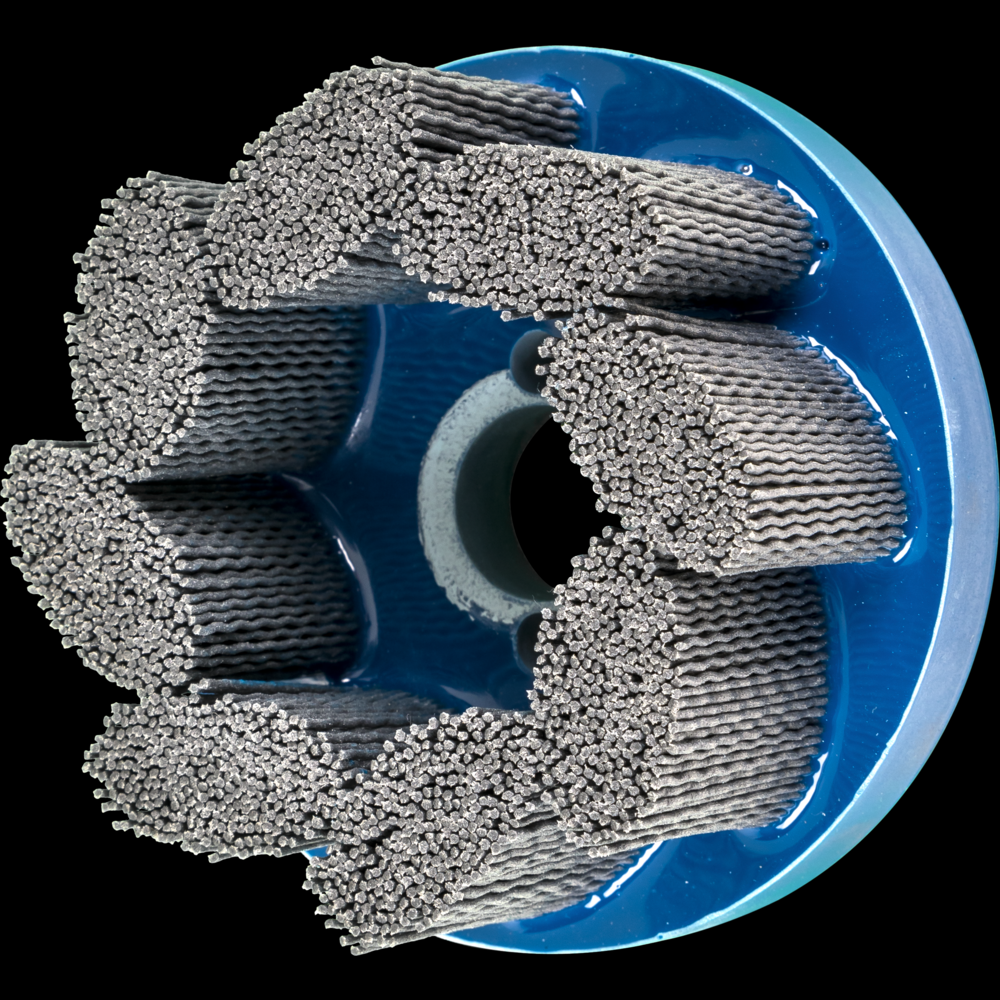 PFERD M-BRAD® Disc Brush 4&#34; Dia. .035/180 Grit Silicon Carbide 7/8&#34; Arbor<span class=' ItemWarning' style='display:block;'>Item is usually in stock, but we&#39;ll be in touch if there&#39;s a problem<br /></span>