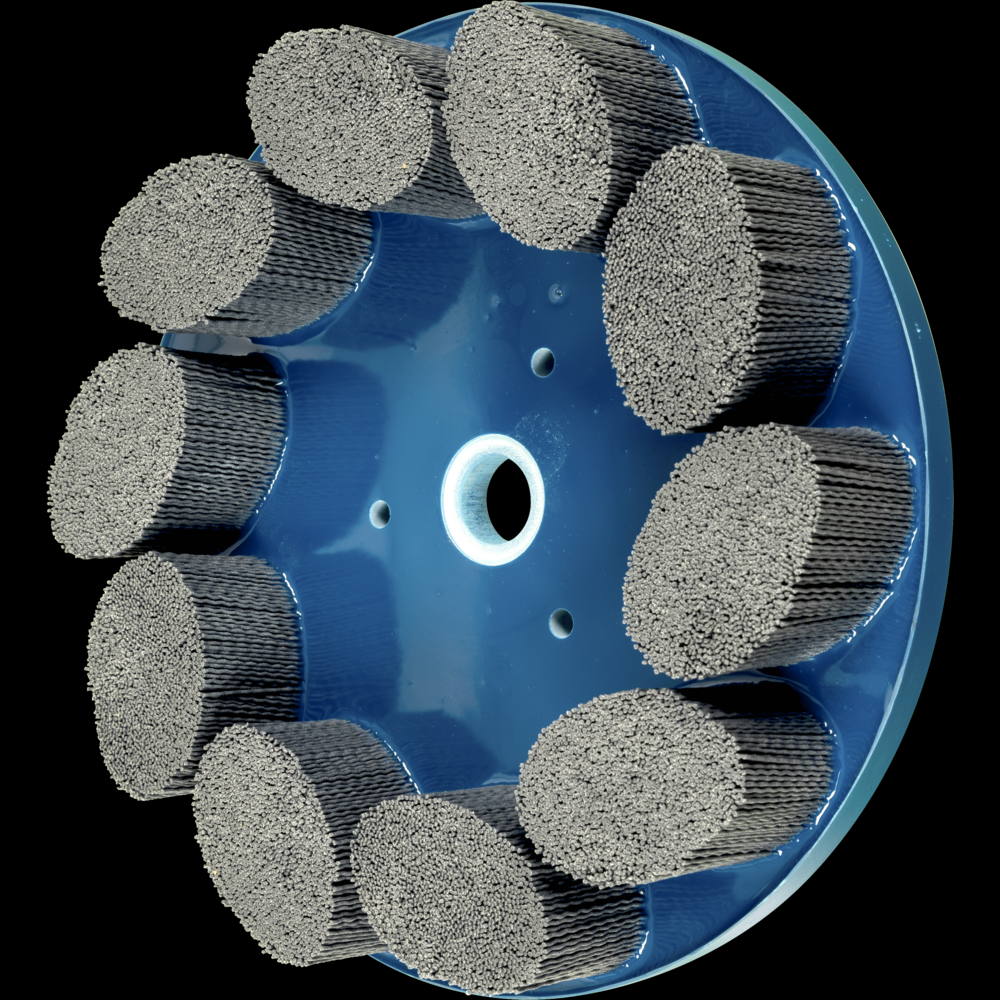 PFERD M-BRAD® Disc Brush 10&#34; Dia. .035/180 Grit Silicon Carbide 7/8&#34; Arbor<span class=' ItemWarning' style='display:block;'>Item is usually in stock, but we&#39;ll be in touch if there&#39;s a problem<br /></span>