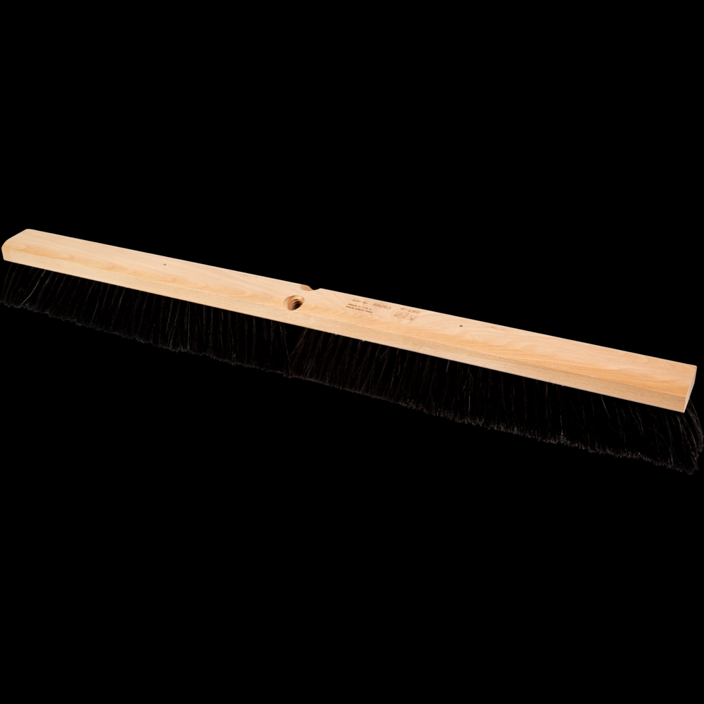 PFERD Broom Head - Medium Sweep 36&#34; Black Tampico, Horsehair Case 3&#34; Trim<span class=' ItemWarning' style='display:block;'>Item is usually in stock, but we&#39;ll be in touch if there&#39;s a problem<br /></span>