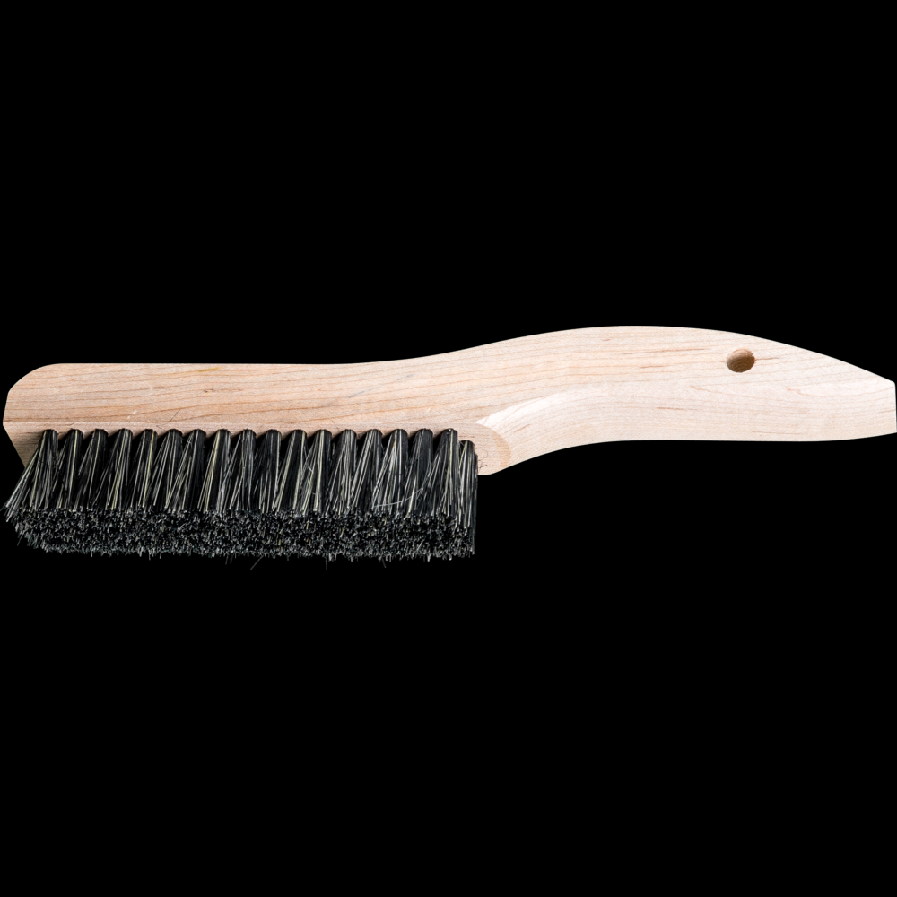 PFERD Shoe Handle Platers Brush 4 Rows .005 Grey Tampico<span class=' ItemWarning' style='display:block;'>Item is usually in stock, but we&#39;ll be in touch if there&#39;s a problem<br /></span>