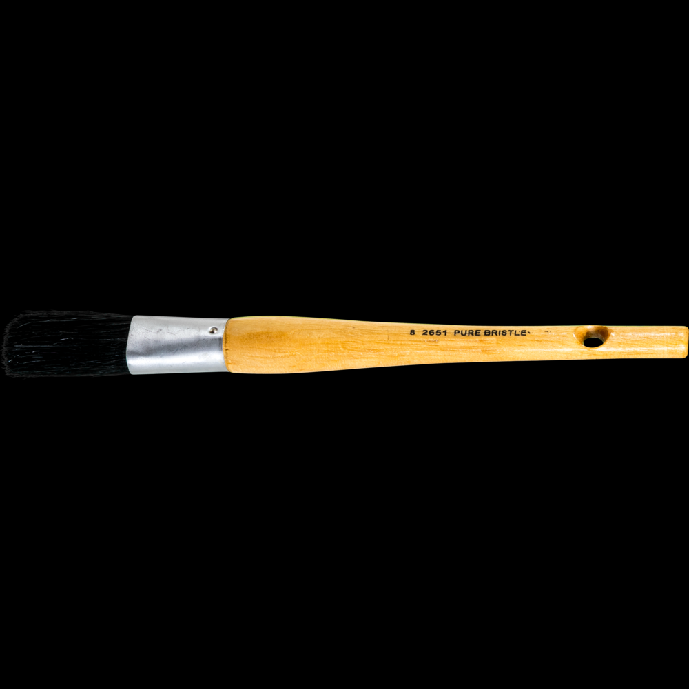 PFERD Oval Sash Brush 1-1/8&#34; Black Bristle 2-1/4&#34; Trim<span class=' ItemWarning' style='display:block;'>Item is usually in stock, but we&#39;ll be in touch if there&#39;s a problem<br /></span>