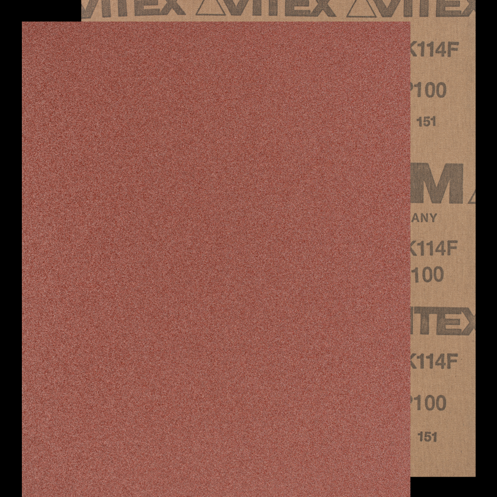 PFERD Cloth Backed Abrasive Sheet, 9&#34; x 11, Heavy Duty, 100 Grit, Aluminum oxide<span class=' ItemWarning' style='display:block;'>Item is usually in stock, but we&#39;ll be in touch if there&#39;s a problem<br /></span>