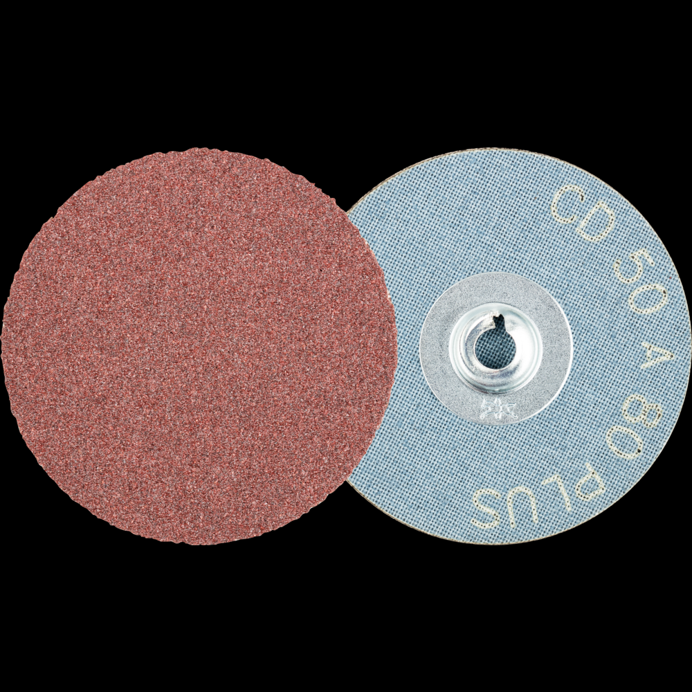 PFERD COMBIDISC® Abrasive Disc, 2&#34; Dia, Type CD, 80 Grit, Aluminum oxide A-PLUS<span class=' ItemWarning' style='display:block;'>Item is usually in stock, but we&#39;ll be in touch if there&#39;s a problem<br /></span>