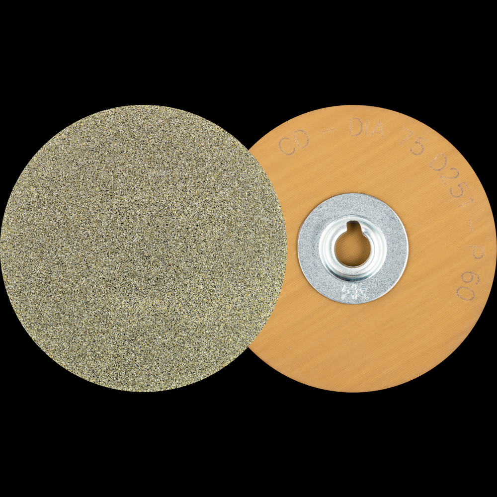 PFERD COMBIDISC® Diamond Abrasive Disc, 3&#34; Dia, Type CD, D 251/P 60 Grit<span class=' ItemWarning' style='display:block;'>Item is usually in stock, but we&#39;ll be in touch if there&#39;s a problem<br /></span>
