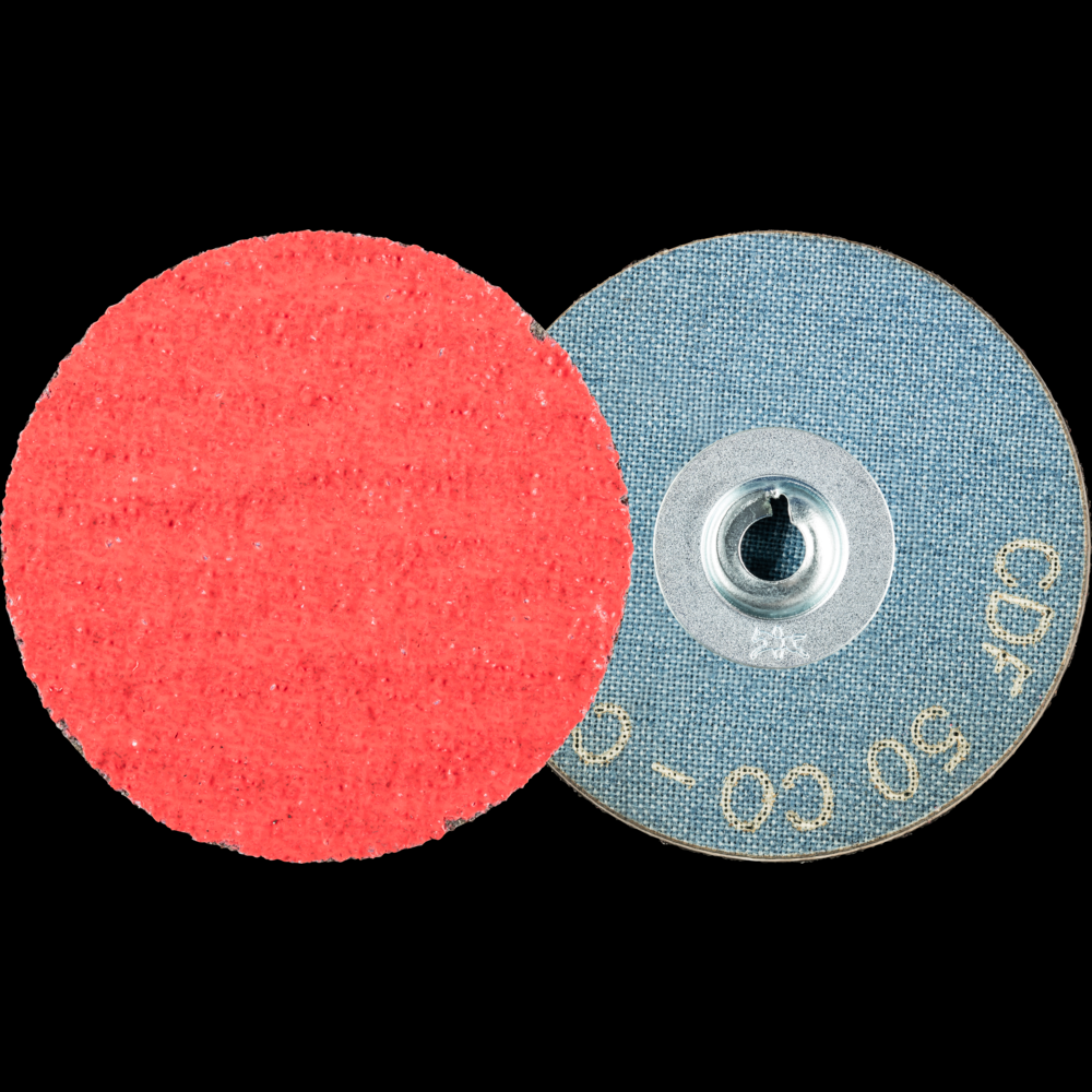 PFERD COMBIDISC® Mini Abrasive Disc, 2&#34; Dia, Type CD, 50 Grit, Cerami coxide CO-COOL<span class=' ItemWarning' style='display:block;'>Item is usually in stock, but we&#39;ll be in touch if there&#39;s a problem<br /></span>