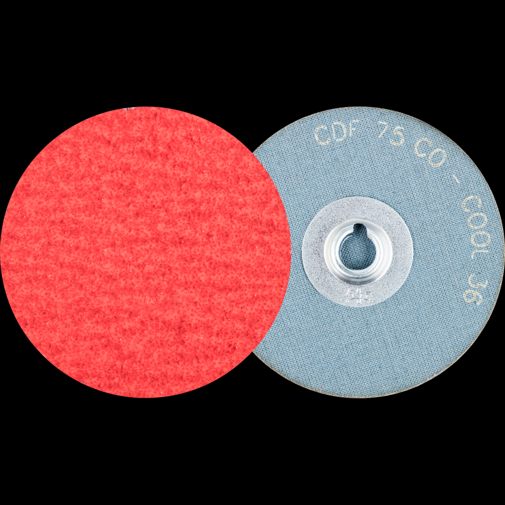 PFERD COMBIDISC® Mini Abrasive Disc, 3&#34; Dia, Type CD, 36 Grit, Ceramic oxide CO-COOL<span class=' ItemWarning' style='display:block;'>Item is usually in stock, but we&#39;ll be in touch if there&#39;s a problem<br /></span>